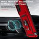 thumbnail image 2 of Funda Resistente Anillo Soporte Motorola Moto G Stylus 5G 2023 Privacidad Cámara Montaje Magnético Rojo, 2 of 5
