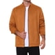 thumbnail image 1 of Chaqueta Bomber Vintage Ligera para Hombre INSPIRE CHIC con Cuello Alto y Cremallera Casual de Gamuza XL Naranja, 1 of 6