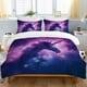 thumbnail image 1 of Purple Unicorn Full Bedding Set for Kids Boys Girls Glitter Galaxy Unicorn Duvet Cover 3 Piece Space Unicorn Comforter Cover, 1 of 5