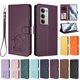 thumbnail image 3 of Carcasa Billetera de Cuero Sintético para Xiaomi Redmi 15 4G/5G, Morado Oscuro, 3 of 6