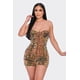 thumbnail image 1 of Romper CC Clothing Multi Sequins Tube Top Oro Verde L, 1 of 5