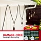 thumbnail image 5 of Light Clips Command Outdoor, 40 tiras transparentes, 48 tiras, resistentes al agua, 5 of 9