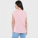 thumbnail image 2 of Polera Mujer Fabric Mix Rosado Flores Corona, 2 of 5