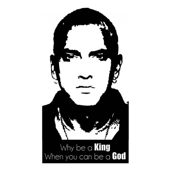 Decomural Eminem Be A God Marshall Mathers WS-40957