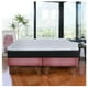 thumbnail image 1 of Cama Europea Zen Pro Colchon Resortes 2 Plazas Base Dividida Tela Turquesa, 1 of 3