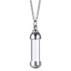 thumbnail image 1 of Encantos Acero Vidrio Tubo De Recipiente Abrible Urna Colgante Collar Plata S, 1 of 3