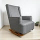 thumbnail image 3 of Sillon Mecedor Lino Gris Claro, 3 of 3
