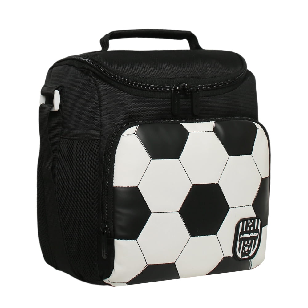 Lonchera Térmica Hombre Snack Futbol Negra Head