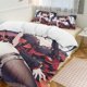 thumbnail image 1 of DATE A LIVE Anime Home Bed 3-piece Set Classic Japanese Anime Polyester Wash Student Dormitory Set, 1 of 5