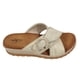 thumbnail image 3 of Sandalia Mujer Plataforma 0419-7 Beige., 3 of 5