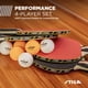 thumbnail image 2 of Set de palas de ping pong STIGA Performance para 4 jugadores con pelotas, 2 of 6