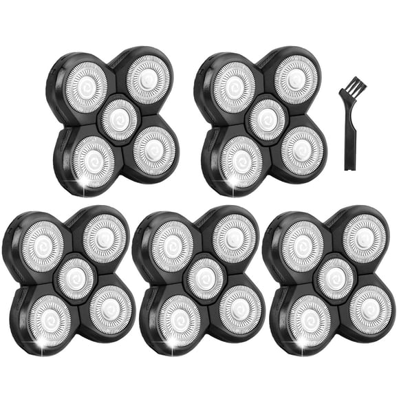 Cabezales de Repuesto Freebird 5 Pack, 5 Cuchillas, Compatibles con Flex