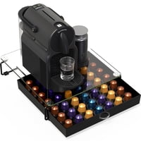 Cajón Porta-Cápsulas Deco Brothers Crystal Negro