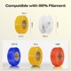 thumbnail image 4 of Filamento PLA Creality 1,75 mm 1 kg Azul Claro Verde, 4 of 9
