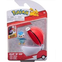 Pokeball Clip'N'Go De Juguete Pokémon Con Figura De Plinfa De 5 Cm