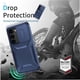 thumbnail image 2 of Funda Resistente para Samsung Galaxy S23 FE con Tapa Deslizante y Protección Militar Azul, 2 of 6