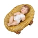thumbnail image 5 of Estatua De Jesús En El Pesebre, Figura De Resina De Regalo Para Escritorio, Dormitorio, Sala De Estar, Cama Redonda Vestida, 5 of 5