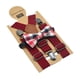 thumbnail image 5 of Conjunto De Tirantes Y Pajarita Para Ni?os, Estilo Y, Color Burdeos, Ideal Para Disfraces Formales., 5 of 5