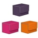 thumbnail image 1 of 3 Piezas De Almacenamiento De Caja De Cubierta De Tarjeta Comercial Para Tarjeta MTG Rosa Naranja Púrpura, 1 of 5