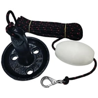 Magideal - Completo De Ancla De Seta Ancla De Hierro Fundido Universal 1 Juego De Accesorios Aptos Para Kayak Pequeño Paddleboard Juguetes De Agua Ligeros