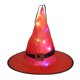thumbnail image 1 of LED Sombrero De Bruja De Halloween Decoración Colgante Al Aire Libre Traje De Fiesta Rojo, 1 of 5