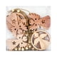 thumbnail image 5 of Colgante Hueco De Madera Para árbol De Navidad, 10 Uds., Con Cuerdas Para Decoración De Invierno, ángel, 5 of 5