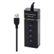 thumbnail image 2 of Hub USB 3.0 4 puertos 5Gbps extensor indicador LED azul, 2 of 3