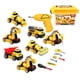 thumbnail image 5 of Juego De Vehículos De Ingeniería, Juguetes De Aprendizaje Para Niños, Bebés, Niños, Regalos De Cumpleaños, 1 Batería AA, 5 of 5