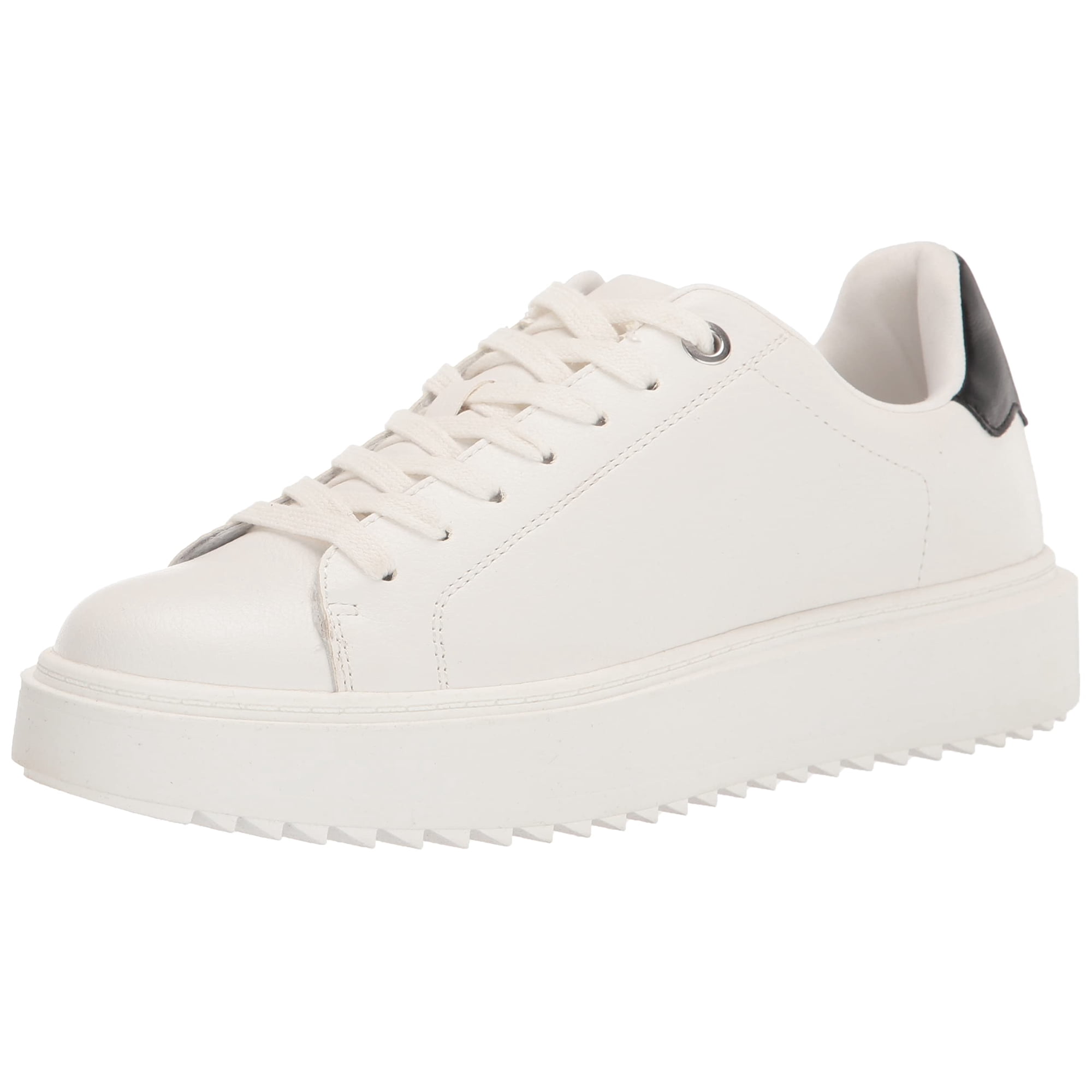 Zapatilla Steve Madden Charlie Para Mujer, Plataforma Blanca, 4 Cm
