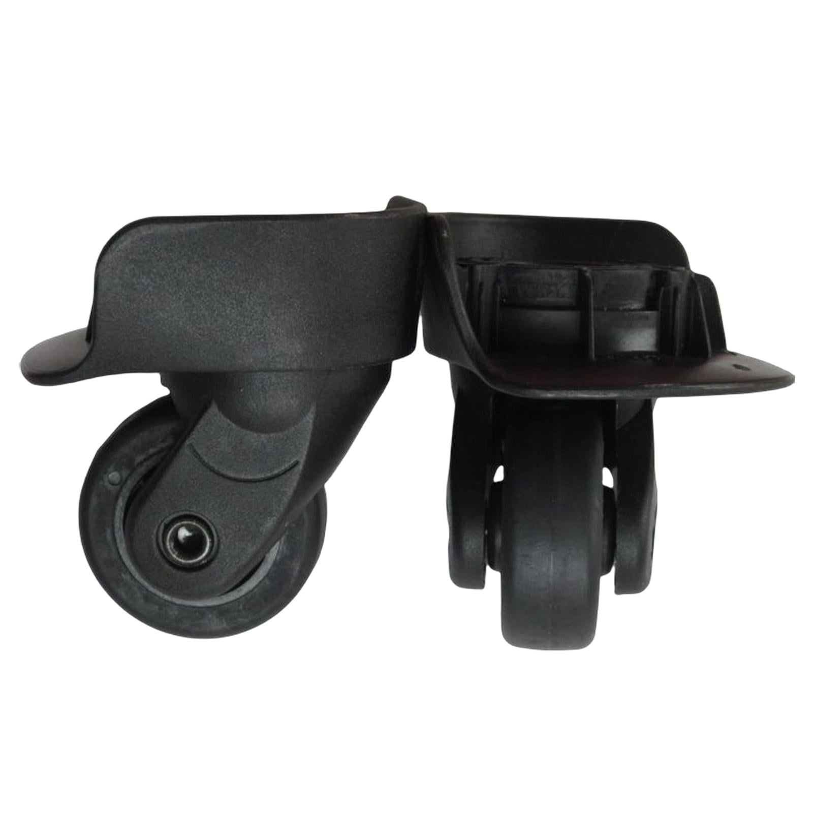 Magideal - Ruedas De Repuesto Para Maleta De Equipaje De 2 Uds, Ruedas Giratorias Duraderas, Para Bolsa De Viaje, Cubierta De Carrito, Accesorios De Transporte,