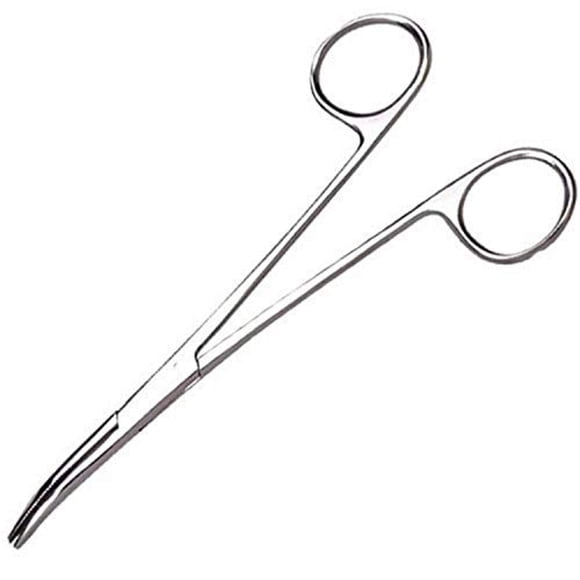 Pinza depiladora curva de acero inoxidable de 14 cm Millers Forge