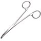 thumbnail image 1 of Pinza depiladora curva de acero inoxidable de 14 cm Millers Forge, 1 of 4
