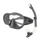 thumbnail image 2 of Snorkel Set Máscara De Buceo Snorkel Gafas De Natación Máscara De Natación Para Buceo Snorkel Gris, 2 of 5