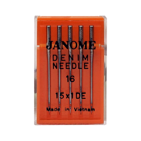 Aguja Janome para Denim Tamaño 16 - Pack de 5
