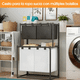 thumbnail image 3 of "Cesta De Ropa Belug Sucia 4 Compartimentos Espesar Accesorios Baño Blanco  ", 3 of 5