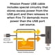 thumbnail image 3 of Cable de Alimentación USB Mission Cables para Fire TV Stick 25 cm, 3 of 3