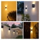 thumbnail image 4 of Lámpara Aplique Solar Led Pared Sensor Exterior Luz Cálida Pack 2, 4 of 5