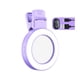 thumbnail image 3 of Espejo De Luz De Relleno Para Teléfono, Accesorios Portátiles Para Maquillaje, Portátil, Selfie, Violeta, 3 of 3