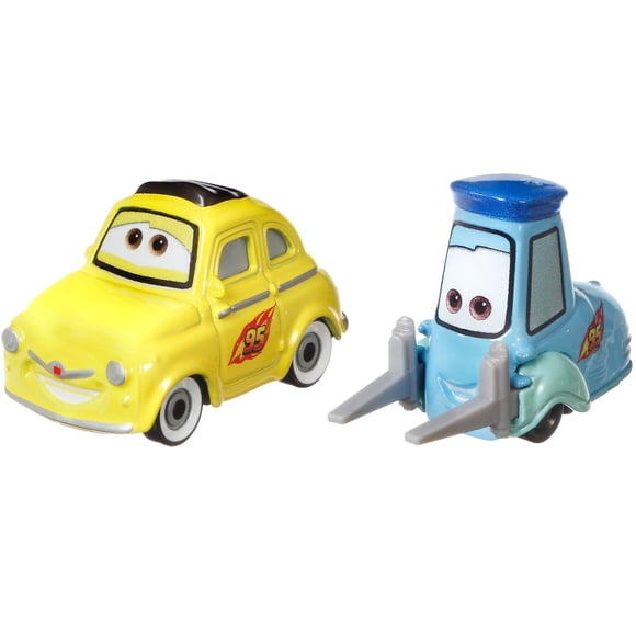 Toy Disney Cars Luigi & Guido a escala 1:55 moldeados a presión