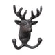 thumbnail image 4 of Figura De Cabeza De Animal Con Ganchos De Pared Para El Pasillo, Resistente Percha Para Llaves, Batas, 4 of 5