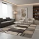 thumbnail image 3 of Alfombra Pasillera 3d Wm 60x180 Cm Decorativa - 1.8 M - 60 Cm - Cuadro Cafe - Café Claro, 3 of 3