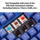 thumbnail image 3 of Teclado Keychron Q3 QMK/VIA cableado con interruptores Brown (azul), 3 of 8