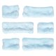 thumbnail image 5 of 6 Rizadores De Pelo Sin Calor De Forro Polar Coralino, Varilla Rizadora Sin Calor, Azul, 5 of 5