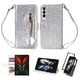thumbnail image 1 of Funda para FOXDOCK Elegante funda Samsung Galaxy Z Fold4 Glitter con cremallera-Ideal para el uso diario, 1 of 5