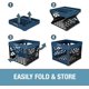 thumbnail image 5 of Caja de almacenamiento CleverMade CleverCrates, 25 L, obsidiana, paquete de 3, 5 of 9