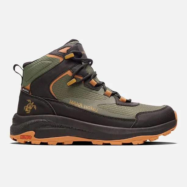 Botin Hombre Ruta Verde/Negro Haka Honu