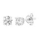 thumbnail image 1 of Aros GILDED con Diamante Sintético de 1 Ct Plata 925, 1 of 8