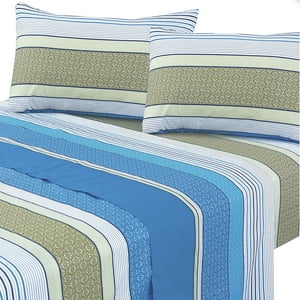 Mallorca - Juego De Sábanas T144 King Londonia Turquesa