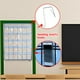 thumbnail image 4 of Organizador de bolsillo para el aula, soporte para calculadoras y teléfonos celulares, 9/20/30/36 bolsillos transparentes, soporte para calculadoras y teléfonos celulares, para colgar en la pared o en, 4 of 5