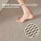 thumbnail image 3 of Alfombra de baño TYUU, antideslizante, lavable, superabsorbente, color beige, 3 of 9